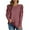 Wine, variant on lcziwo Womens Trendy Business Tops Solid Color Tops Crew Neck Puff Sleeve Dressy Casual Tunic Tops 2024 Fall Loose Fit Blouses Sales Today Clearance Gray,XXL