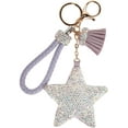 thumbnail image 1 of Crystals Tassel Star Women's Keyrings & Keychains, 1 of 5