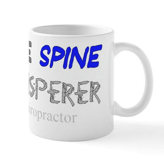 CafePress - The Spine Whisperer Mug - 11 oz Ceramic Mug - Novelty Coffee Tea Cup