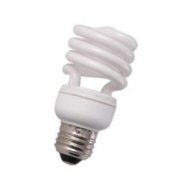 4 Qty. Halco 18W T2 Spiral 3500K Med ProLume CFL18/35/T2 18w 120v CFL White Lamp Bulb