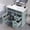 Green Gray, variant on DTTRA 36" Bathroom Vanity with Ceramic Sink, 1 Door and 4 Drawers, White