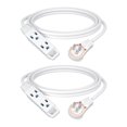 thumbnail image 1 of Cable de alimentación DEWENWILS, enchufe plano giratorio de 360°, 1,8 m, 3 salidas, 1 of 7