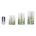 thumbnail image 1 of Truu Design Canada Bougie en Plastique avec Télécommande en Blanc (Lot de 3), 1 of 1