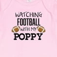 thumbnail image 3 of Inktastic Watching Football with My Poppy Baby Romper Coveralls, 3 of 4