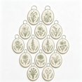 thumbnail image 2 of Beginner-Friendly DIY Heirloom Oval Embroidery Ornament Kit Collection Handmade Christmas Embroidery Craft Kit for Holiday Decor Gift and Creative Home Display (flowers), 2 of 7
