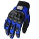 thumbnail image 2 of Guantes Protectores de Motocicleta Cola Color Azul tamaño XL, 2 of 8