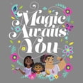 thumbnail image 2 of Boy's Encanto Mirabel Magic Awaits You  Performance Graphic Tee Charcoal Heather Medium, 2 of 4