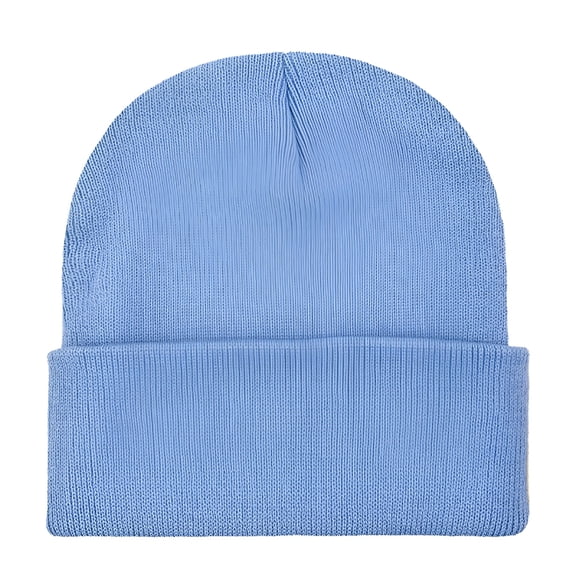 TELOLY Winter Hats for Women & Men, Soft Warm Slouchy Knit Hat Stocking Hats Cuffed Plain Skull Caps for Cold Weather