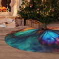 thumbnail image 6 of Lsque Vibrant Rainbow Butterfly A Print Christmas Tree Skirt, Tree Skirt with Ties or Velcro, Perfect for Holiday Decorations, Halloween, and New Year-48", 6 of 7
