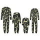 thumbnail image 1 of Conjunto de pijama navideño a juego para toda la familia de Fiomva, pijama navideño con diseño de árbol de Papá Noel para parejas y niños., 1 of 8