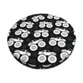 thumbnail image 6 of Uemuo Cool Car Pattern Round Bar Stool Seat Covers Washable Stool Cushion Slipcover Elastic Bar Chair Covers-12 inch, 6 of 7