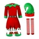thumbnail image 3 of Conjunto de ropa de disfraz de de Navidad, accesorios para fotos, vestido elegante para adultos, disfraz para fiesta de disfraces, puesta en esce para 170cm a 180cm, 3 of 8