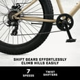 thumbnail image 5 of Mongoose Malus Fat Tire Mountain Bike, 26 Inch Wheels, Ages 14+, Tan, 5 of 7