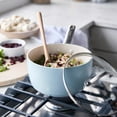 thumbnail image 4 of GreenPan Padova Healthy Ceramic Non-Stick 10-Piece Cookware Set, Light Blue, 4 of 10