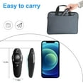 thumbnail image 3 of Wireless Presentation Clicker for PowerPoint Presentations, USB Dongle Wireless Presenter Remote with Laser Pointer Slide Clickers for Mac/Windows/Linux, Computer/Laptop, Google Slide/PPT/Keynote, 3 of 5
