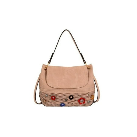 Mellow World Lianne Flower And Stud Shoulder Bag Mellow World Lianne Flower And Stud Shoulder Bag