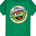 thumbnail image 3 of Sesame Street - Oscar Badge - Toddler and Youth Short Sleeve Graphic T-Shirt, 3 of 5
