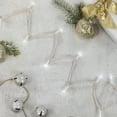 thumbnail image 3 of Northlight 50-Count Pure White LED Mini Christmas Lights, 16.25 ft White Wire, 3 of 6