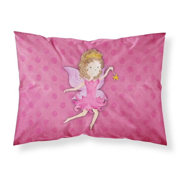 Fairy Princess Watercolor Fabric Standard Pillowcase