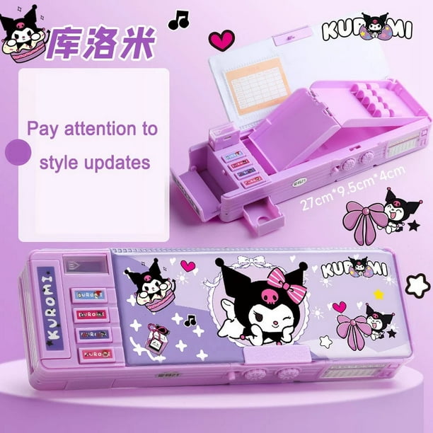 Genuine Kuromi Secondary School Student Multifunctional Pencil Box