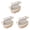 White, variant on CSSJKYJ 3 PCS Vegetable Scrubber Brush- Fruit and Vegetable Brushes,Vegetable Brush Scrubber for Food,Veggie Wash Brush with Stiff Bristles Vegetable Cleaner Brush for Fruits,Carrots & More(Red)