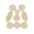 thumbnail image 2 of 9 de Incrustaciones de Teclas para Saxofón para Saxofón, Piezas de shamjiam Botones blancos de Saxofón, 2 of 9