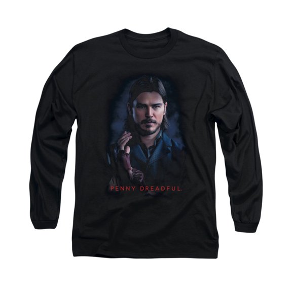 Penny Dreadful Ethan Long Sleeve Adult 18/1 T-Shirt Black