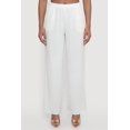 thumbnail image 3 of Women's High Waisted Crepe Knit Wide Leg Pants, 3 of 4