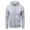 Light Gray, variant on Rrunsv Men's Heavyweight Full Zip Casual Fashion Fleece Hoodie Sweatshirts for Men Light Gray,XL