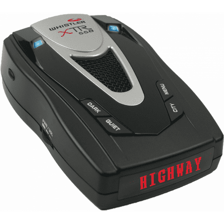 Whistler XTR-558 Laser-Radar Detector with Red Text