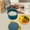 Sky Blue, variant on KMMYS Leak-Proof Bento Box with Double Layer, Microwave Safe, Food Grade Plastic, Multi-Compartment Lunchbox for Home, Office, and Outdoors, Lightweight with Handle for Easy Carrying