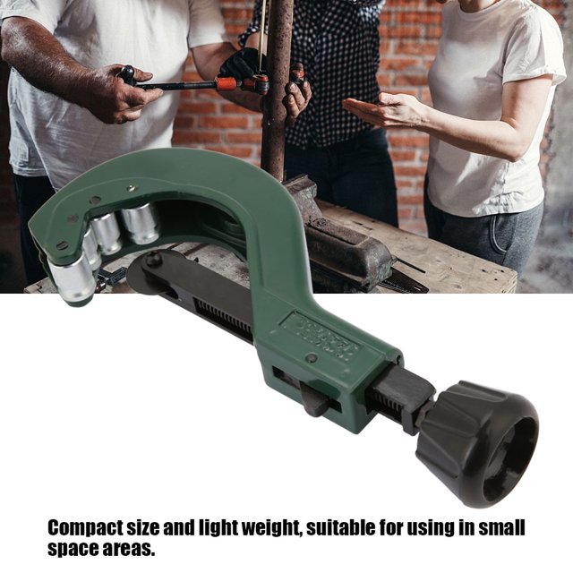 Cortador de Tomas de Metal, Corte de Alta Precisión, Resistente y Fácil de Usar, Tamamo Compacto, Para Tomas de Cobre, Aluminio y PPR
