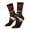 2 Black-1, variant on American Bald Eagle Warrior Crew Socks for Men & Women, Breathable Casual Athletic Ankle Socks