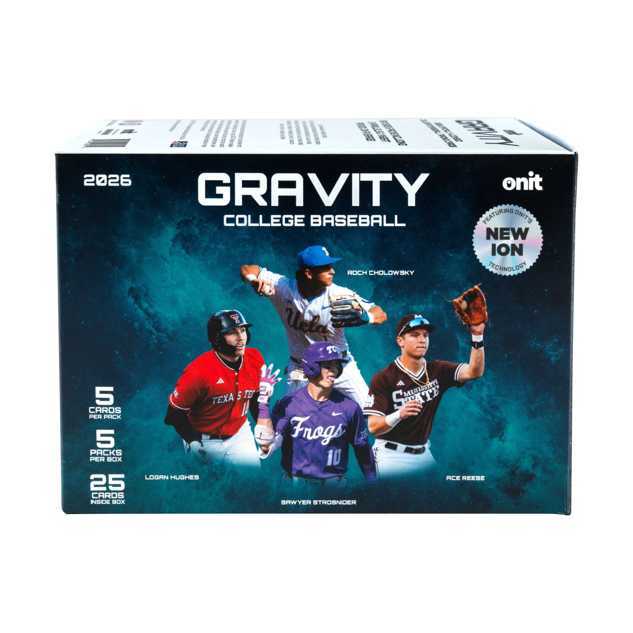 26 ONIT Gravity Baseball Trading Cards Value Box