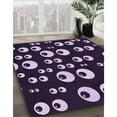 thumbnail image 3 of Ahgly Company Machine Washable Indoor Rectangle Transitional Rich Lilac Purple Area Rugs, 8' x 12', 3 of 7