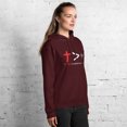 thumbnail image 4 of Christian Hoodie - The Cross is Greater Than my Past (Maroon, L), 4 of 4