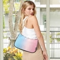 thumbnail image 5 of FORMRS Womens Shoulder Bag with Chain Strap Clutch Purse Cute Tote Handbag, Light Pink Gradient, 5 of 7