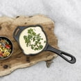 thumbnail image 7 of Petromax Cast Iron Saucepan with Pour Spouts, Sauce Pot for Kitchen or Camping, Pre-Seasoned Cookware Conducts Heat Evenly, 16.9 oz, 7 of 7