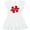 AA-White, variant on Inktastic Autism Awareness Be Kind Red Puzzle Piece Girls Baby Dress
