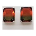 thumbnail image 6 of 3.5ct Watermelon Tourmaline Sterling Silver Earrings, 6 of 8