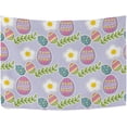 thumbnail image 5 of Coolnut Easter Eggs Tapestry Washable Polyester Art Wall Hanging Blanket for Living Room Bedroom Dorm Party, 60 x 51 Inch Home Decor Gifts, 5 of 7