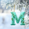 thumbnail image 4 of Wzzjkit 26 Alphabet Series 2D Acrylic Backpack Car Pendant Decoration Ornament, 4 of 7
