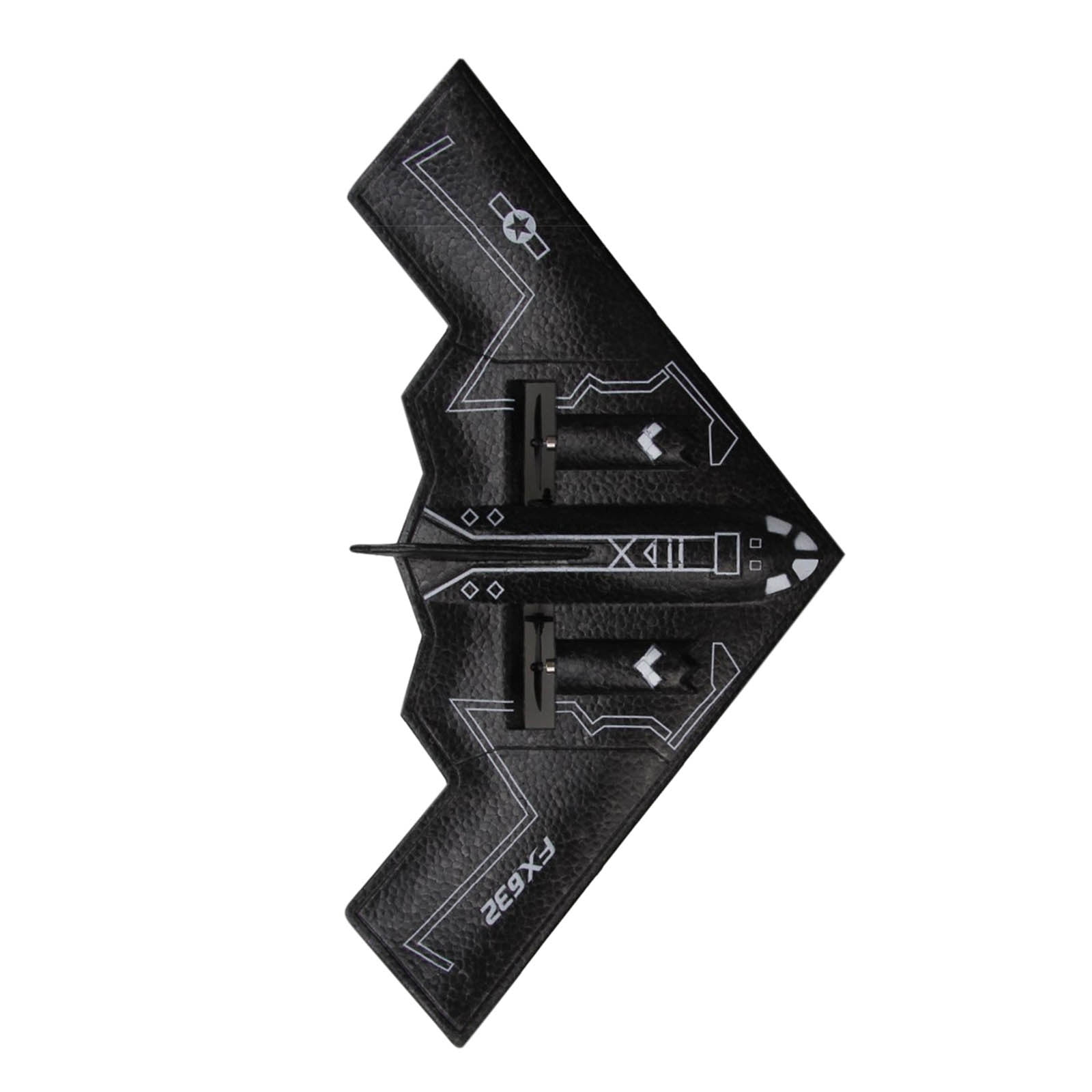 RC Foam Airplane, Fixed Wing RC Aircraft, B2 Fighter Model, Gyroscope Self-Stabilization, Ready-to-Fly RC Plane, RC Foam Airplane