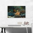 thumbnail image 2 of ARTCANVAS A Good Shot 1892 Canvas Art Print by Winslow Homer - Size: 26" x 18" (0.75" Deep), 2 of 9