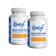 Konsyl Daily Psyllium Fiber Capsules (2 Pack - 200 Count Each)