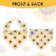 thumbnail image 4 of 2pcs Floral Crochet Bandana Hair Headbands For Women, 4 of 5