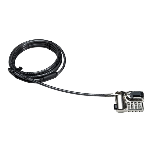 CTA Kickstand Security Grip Cable - Anti-theft lock cable for tablet