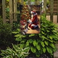thumbnail image 2 of Scottish Terrier and Santa Claus Garden Flag, 2 of 5