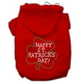 thumbnail image 6 of Pet Dog  Cat Hoodie Rhinestone, "Happy St. Patrick's Day", 6 of 7
