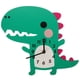 thumbnail image 1 of Reloj de pared silencioso, reloj de habitación, reloj de pared con forma de dinosaurio, decoración de habitación, reloj silencioso que funciona con pilas, sin pilas, 1 of 8